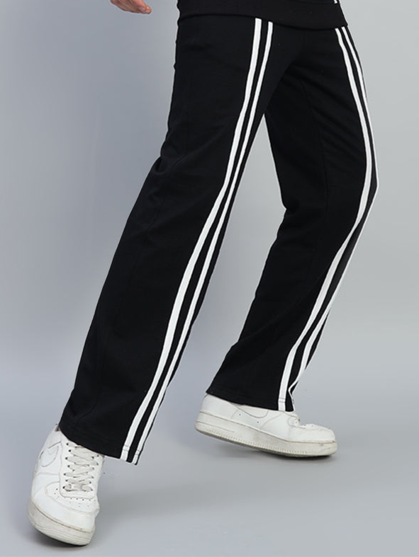 OUTLOOK 2 STRIPE JOGGER (BLACK)