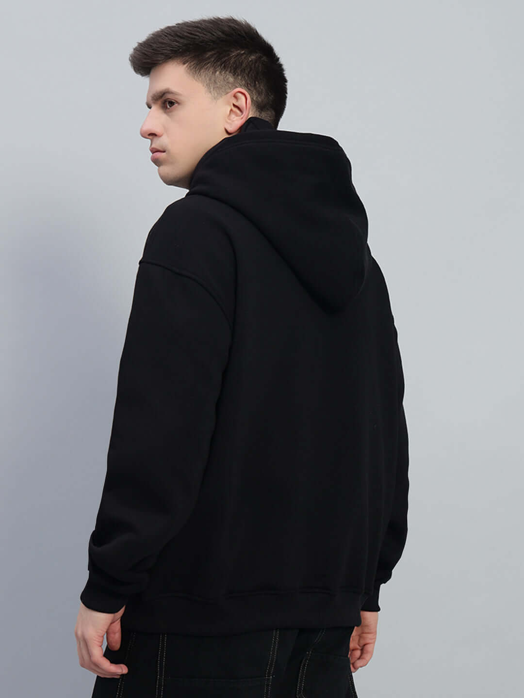 MARKSMAN OVERSIZED HOODIE BLACK