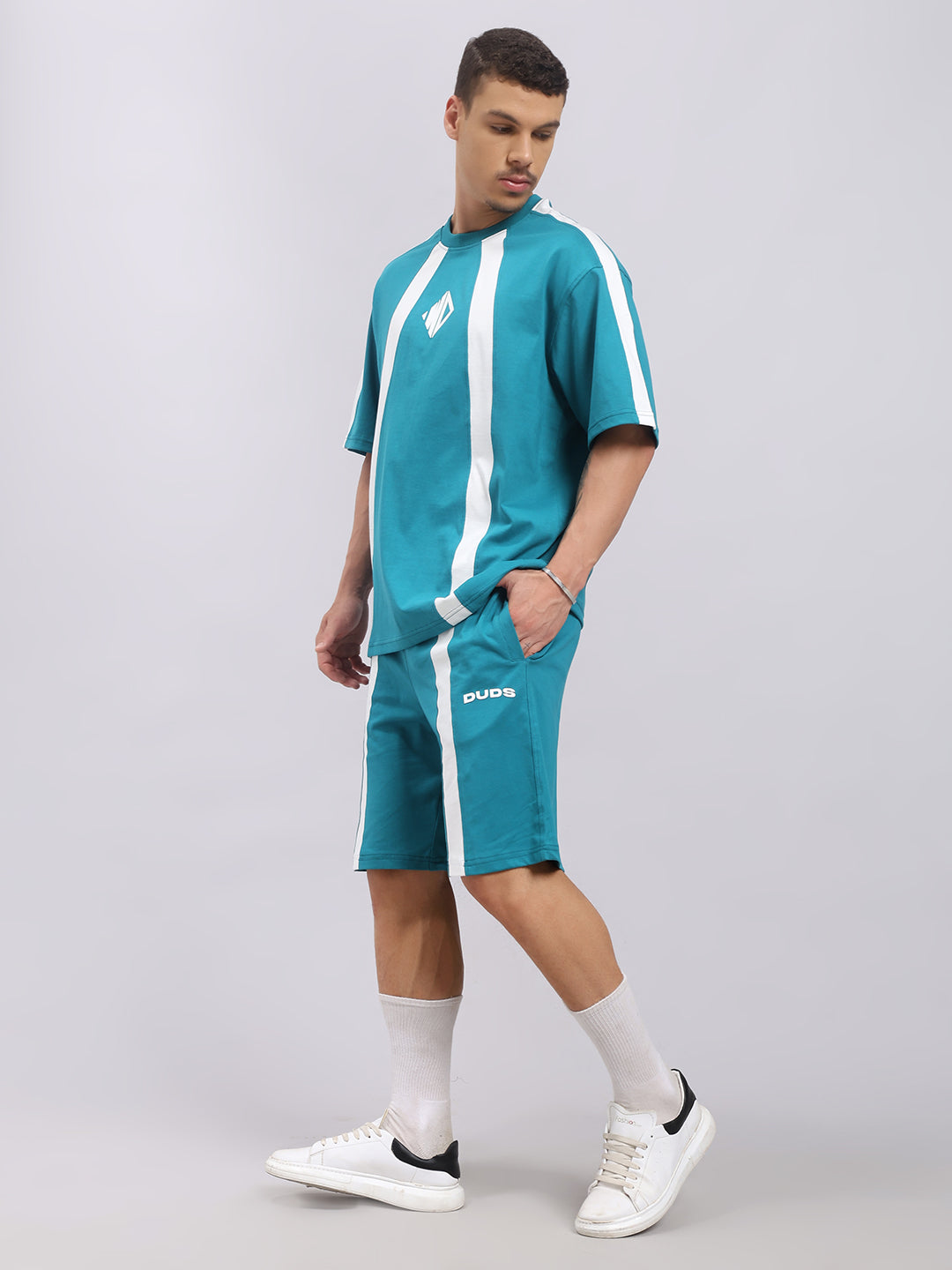 WIDELINE SUMMER CO-ORD SET (TEAL)
