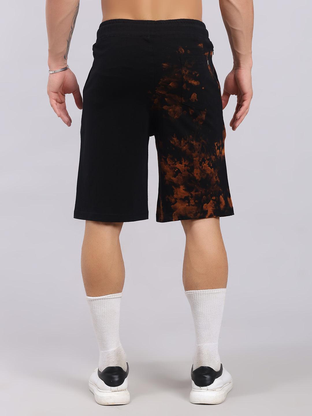 TRICKSTER TIE-DYE CO-ORD SET (BLACK)