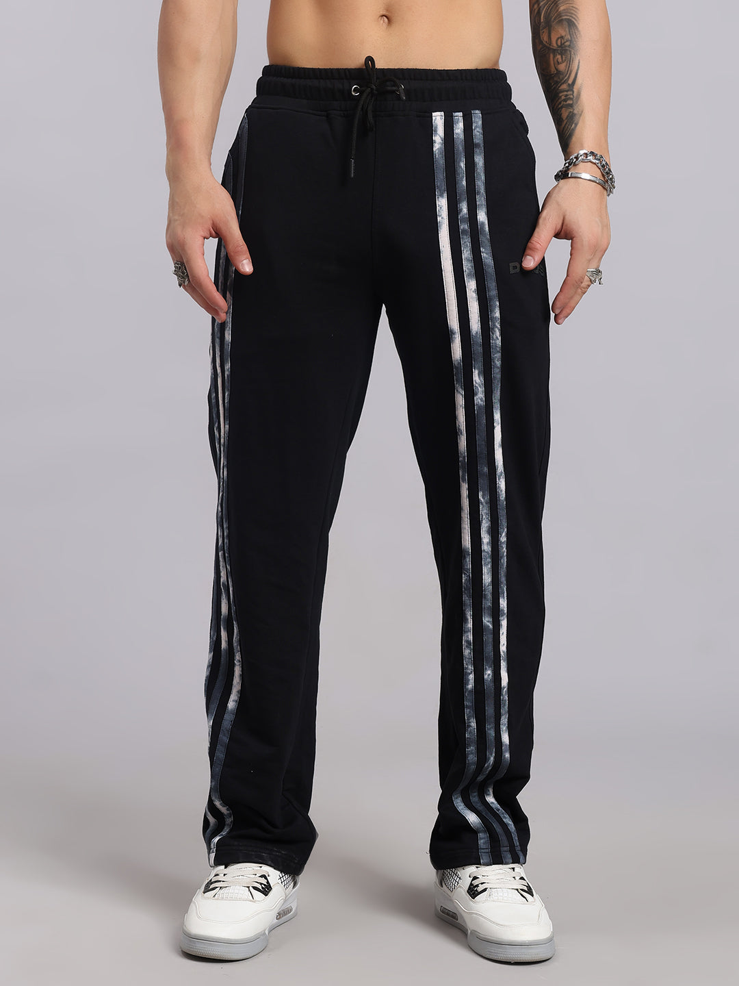 FLICKER OVERSIZED CO-ORD SET (BLACK)