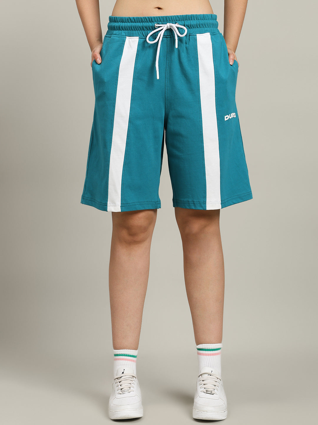 WOMEN'S WIDELINE SUMMER CO-ORD SET (TEAL)