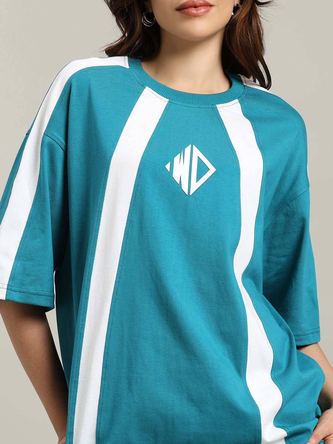 WOMEN'S WIDELINE SUMMER CO-ORD SET (TEAL)