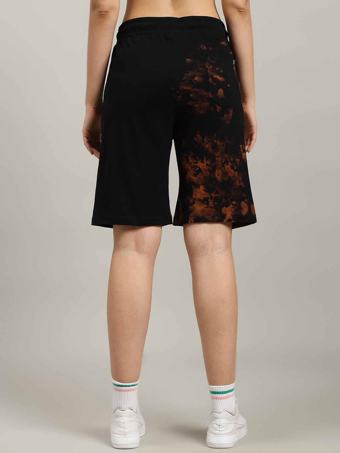 WOMEN'S TRICKSTER TIE-DYE CO-ORD SET (BLACK)