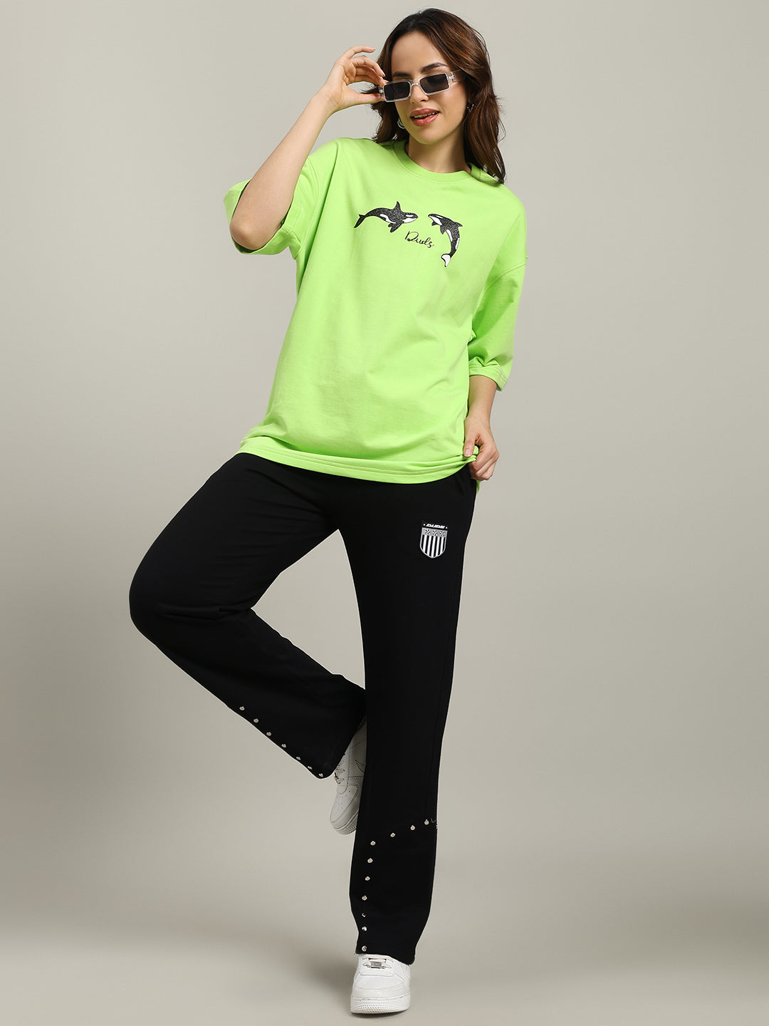 WOMEN'S STUNNER RELAXED FIT JOGGER (BLACK)