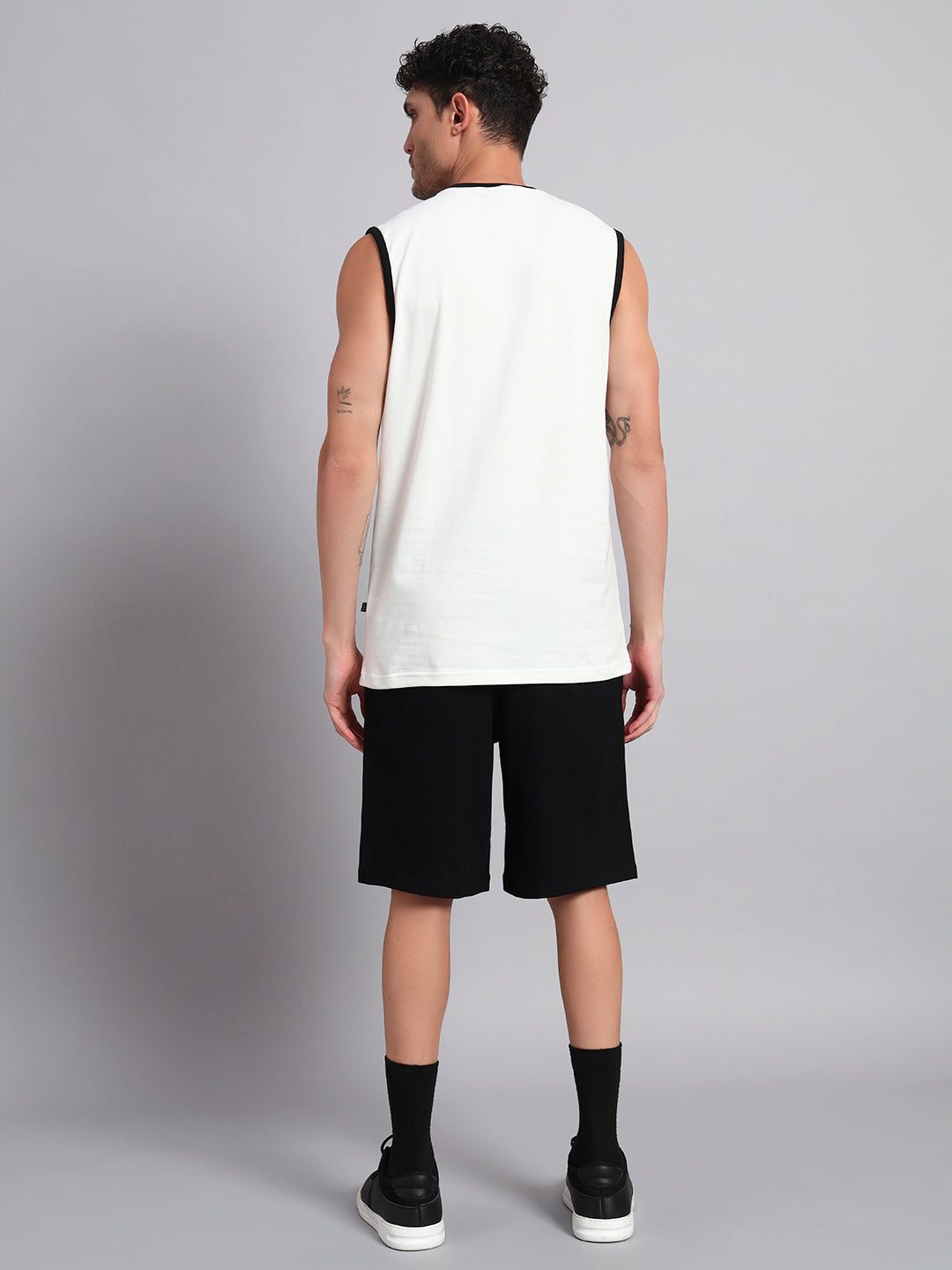 LAZIO CO-ORD SET (OFF-WHITE BLACK)