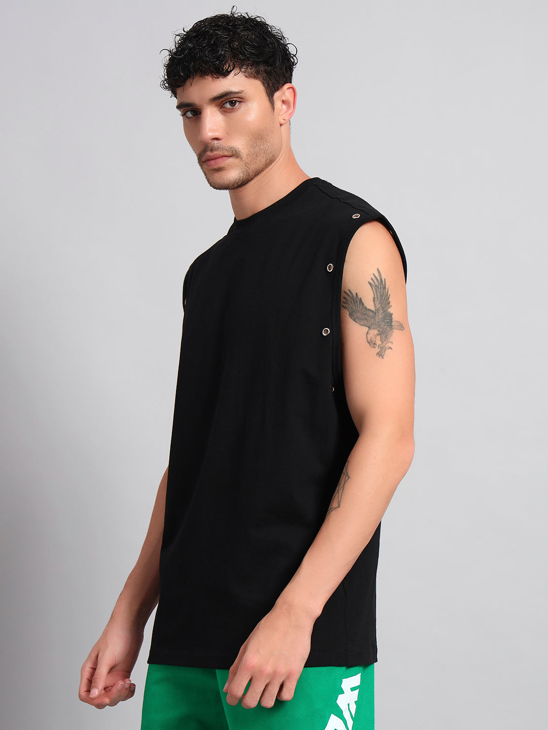 ALVEN OVERSIZED T-SHIRT (BLACK)