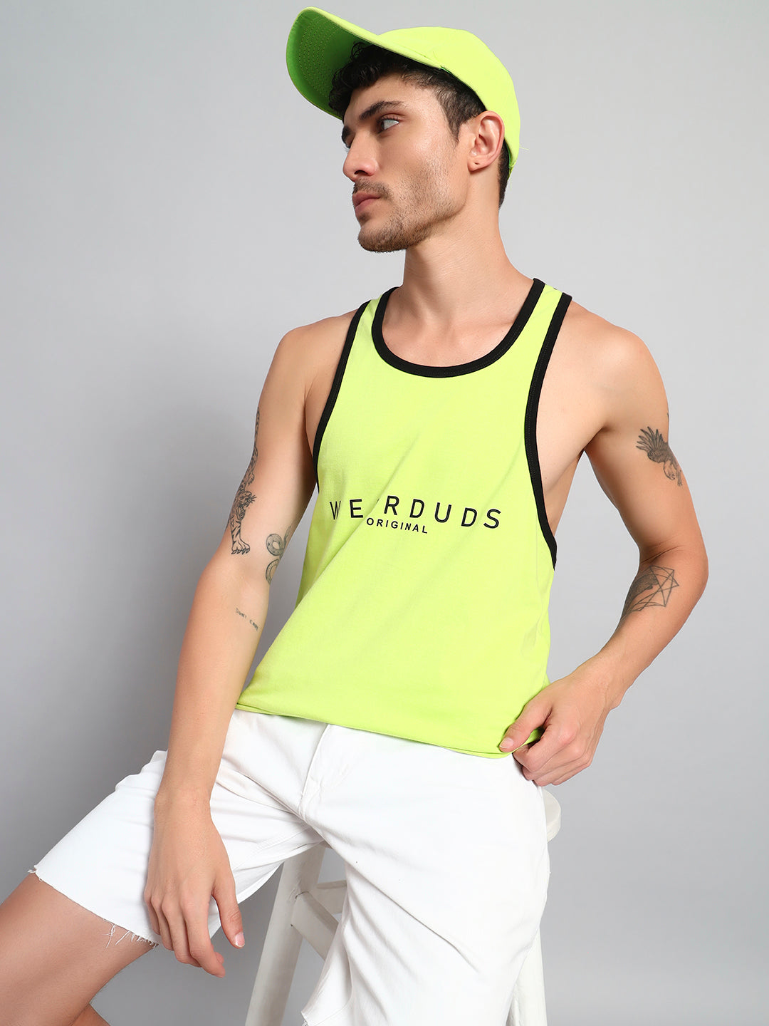 NEO GYM T-SHIRT (NEON GREEN)