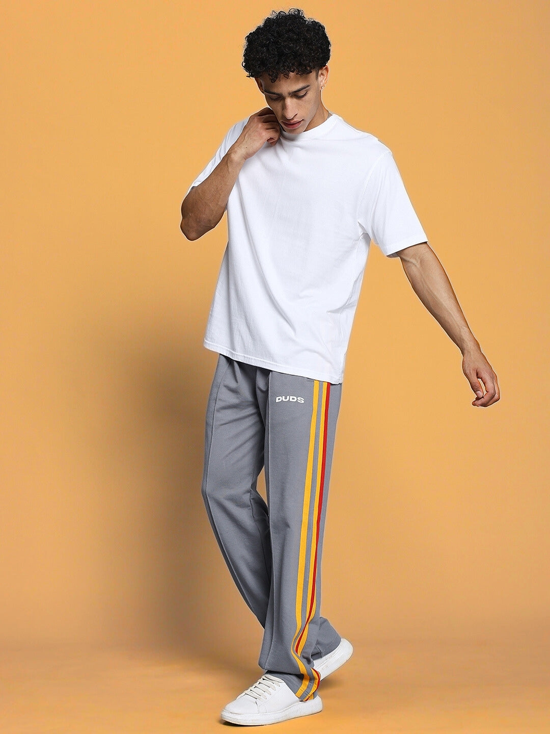 SUNSHINE STRIPE JOGGER (GREY)