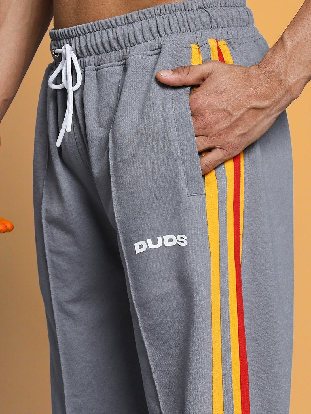 SUNSHINE STRIPE JOGGER (GREY)