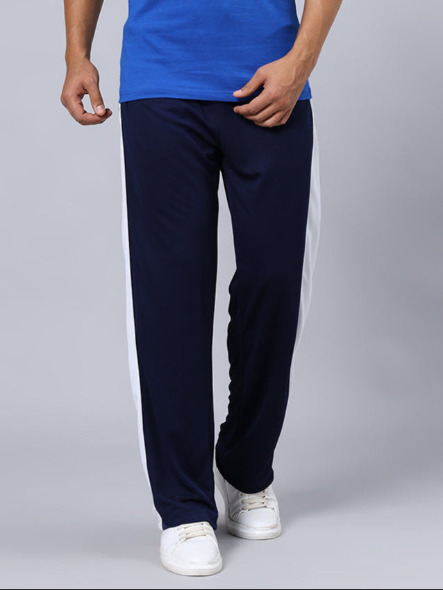 RICH PRIME SIDE STRIPE JOGGERS (NAVY BLUE)