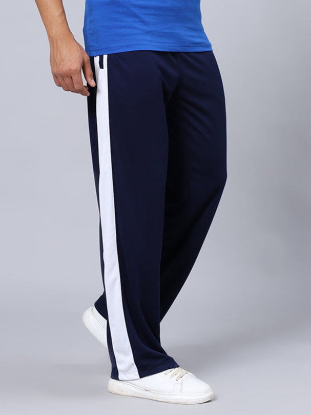 RICH PRIME SIDE STRIPE JOGGERS (NAVY BLUE)
