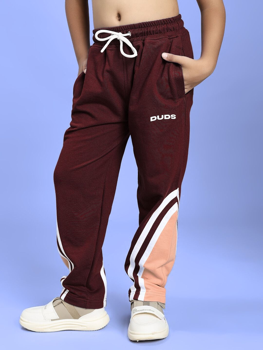 RIO ONE RELAXED FIT JOGGER FOR BOYS AND GIRLS MAROON