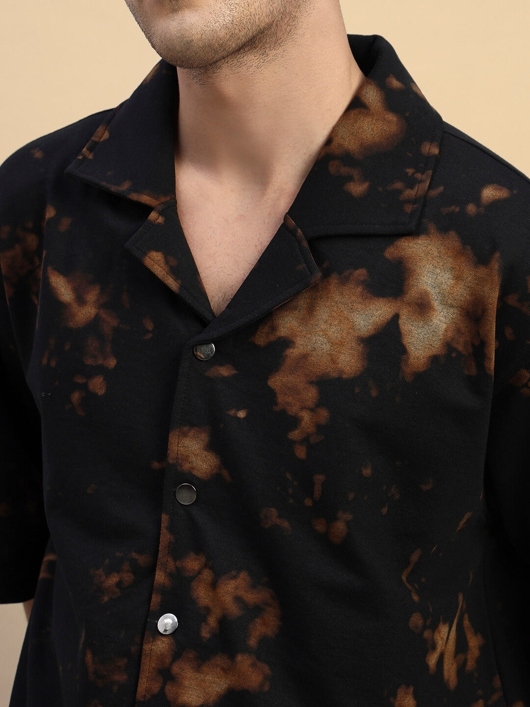 FEEL GOOD TIE-DYE CO-ORD SET (BLACK)