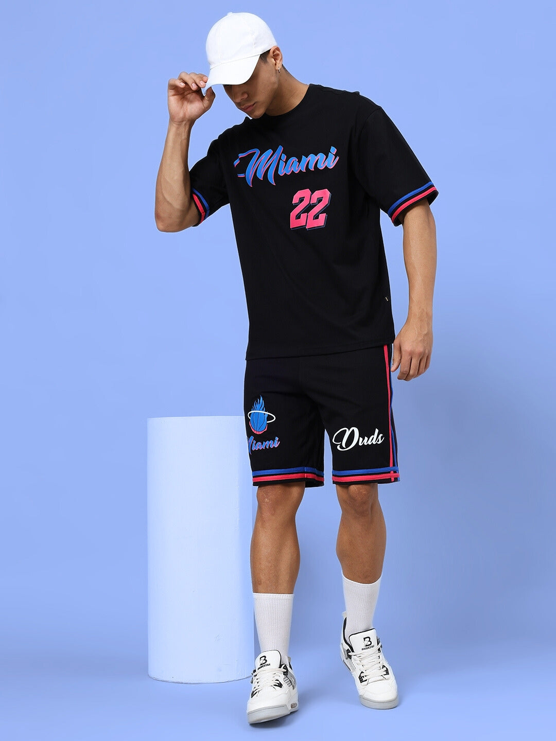 Miami Regular Fit Shorts (Black)