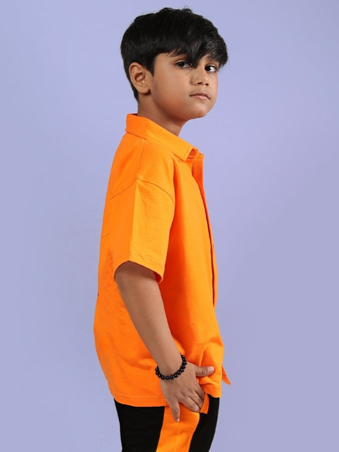 EVERY DAY SHIRT FOR BOYS & GIRLS (ORANGE)