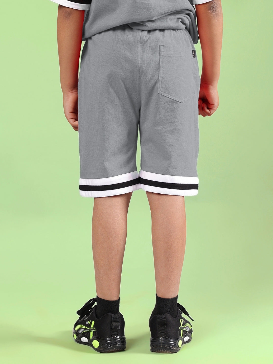 LETS GO PLAY SHORTS FOR BOYS & GIRLS (GREY)