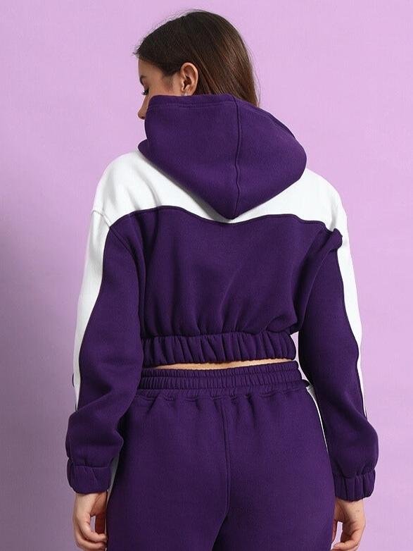 WOMEN'S RIZZLER COLORBLOCK CO-ORD (PURPLE)