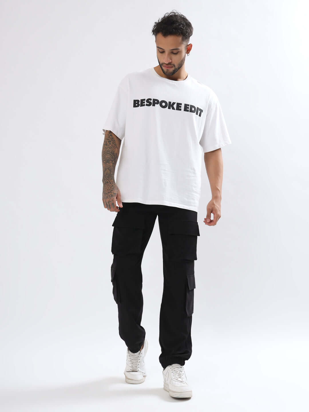 8 Pocket Cargo Jogger (Black) - Wearduds