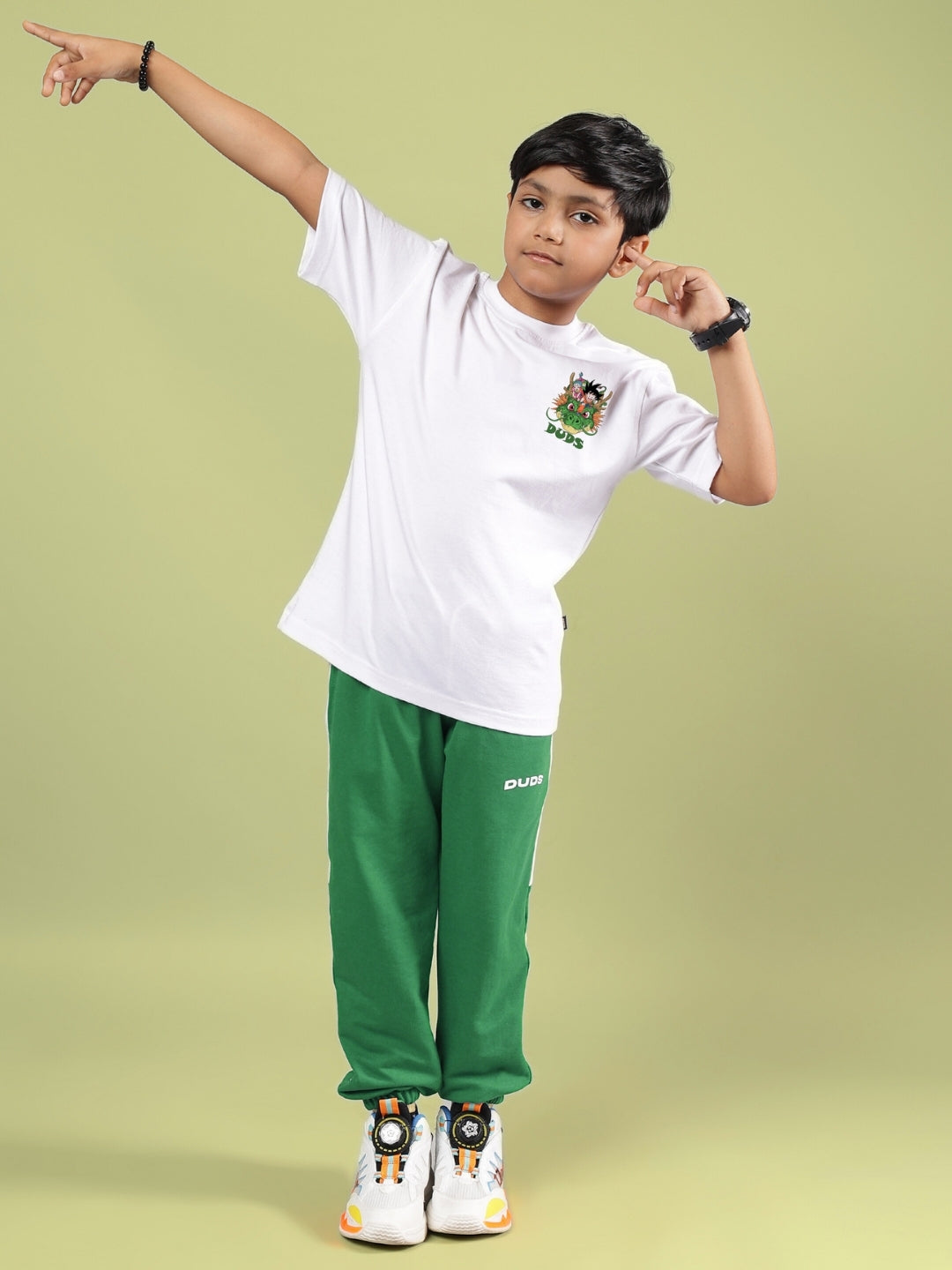 HIGH POINT JOGGER FOR BOYS & GIRLS (GREEN)