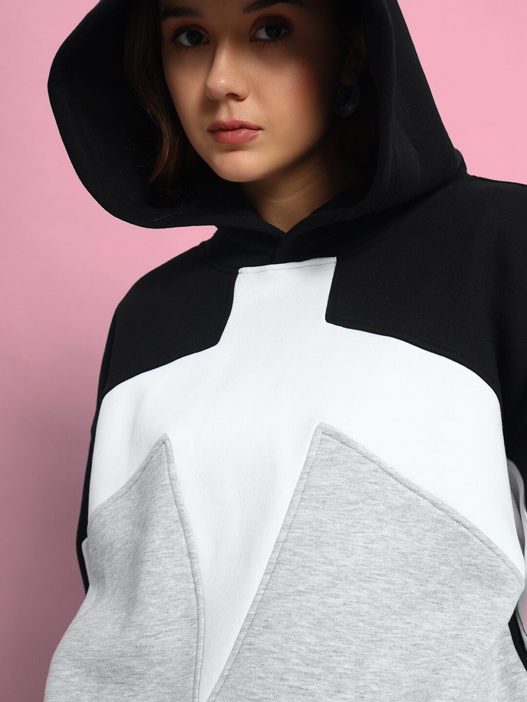 WOMEN'S WD SWORD COLORBLOCK CO-ORD (BLACK-GREY)