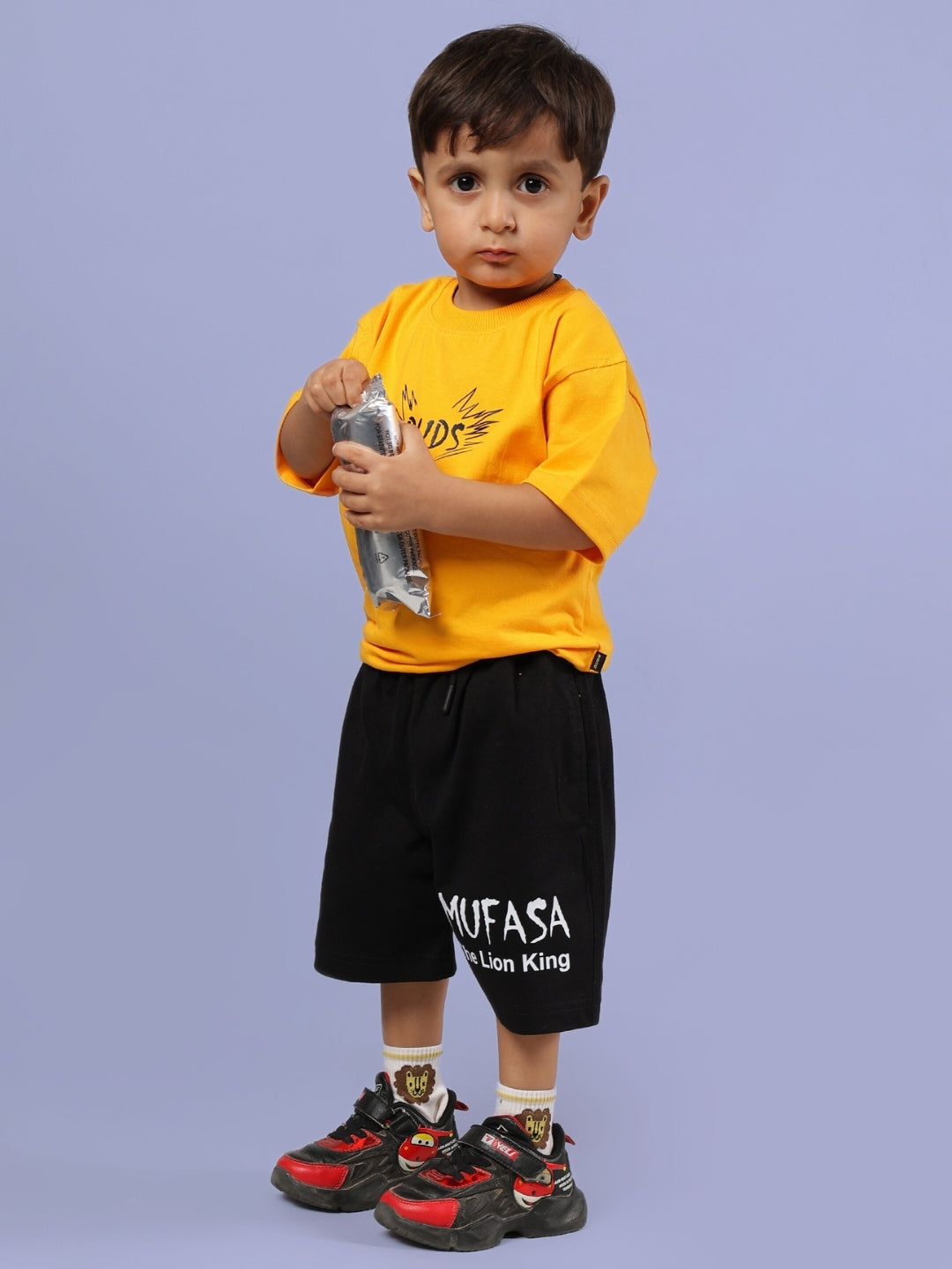 MUFASA-T-SHIRT FOR BOYS & GIRLS (MUSTARD)
