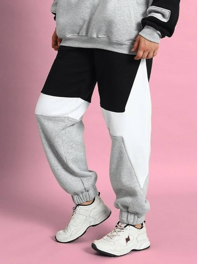 WOMEN'S WD SWORD COLORBLOCK CO-ORD (BLACK-GREY)