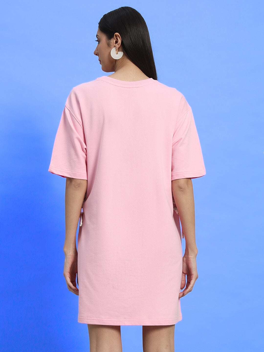 WOMEN'S SUGAR SKULL DRESS (BABY PINK)
