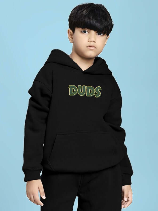 JUDY NICK ZOOTOPIA FLEECE HOODIE FOR BOYS AND GIRLS BLACK - KIDS HOODIE