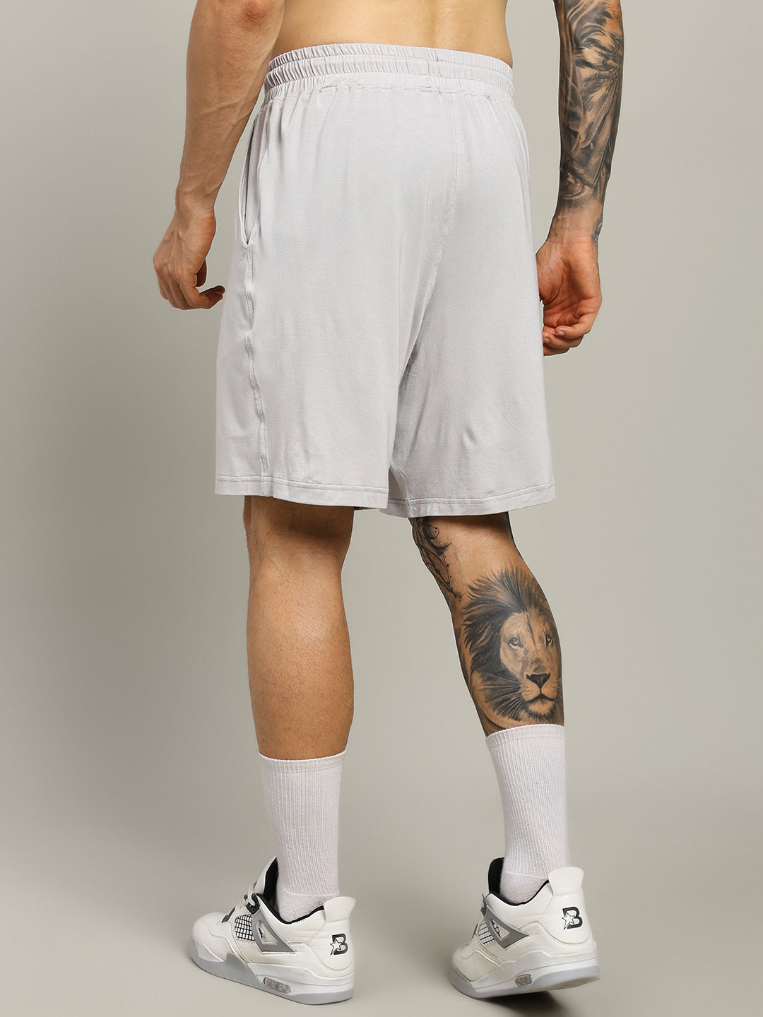 STRENGTH FREAK CO-ORD SET (LIGHT GREY)