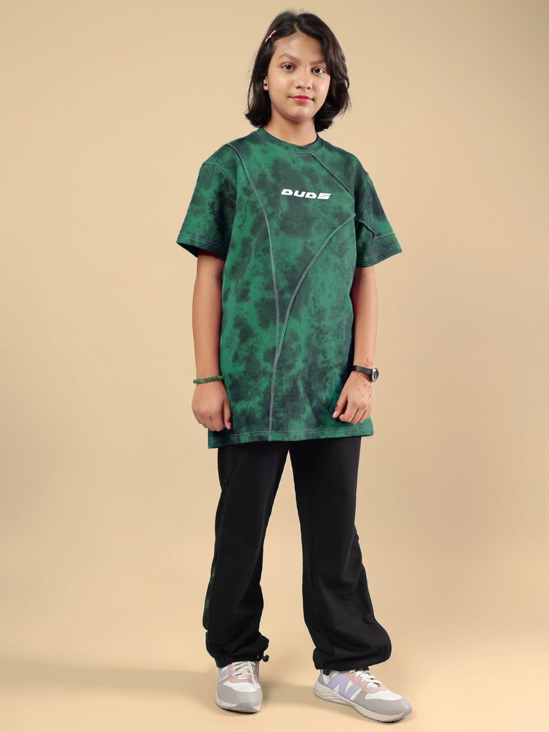GHOST RIDER CO-ORD FOR BOYS & GIRLS (GREEN BLACK)
