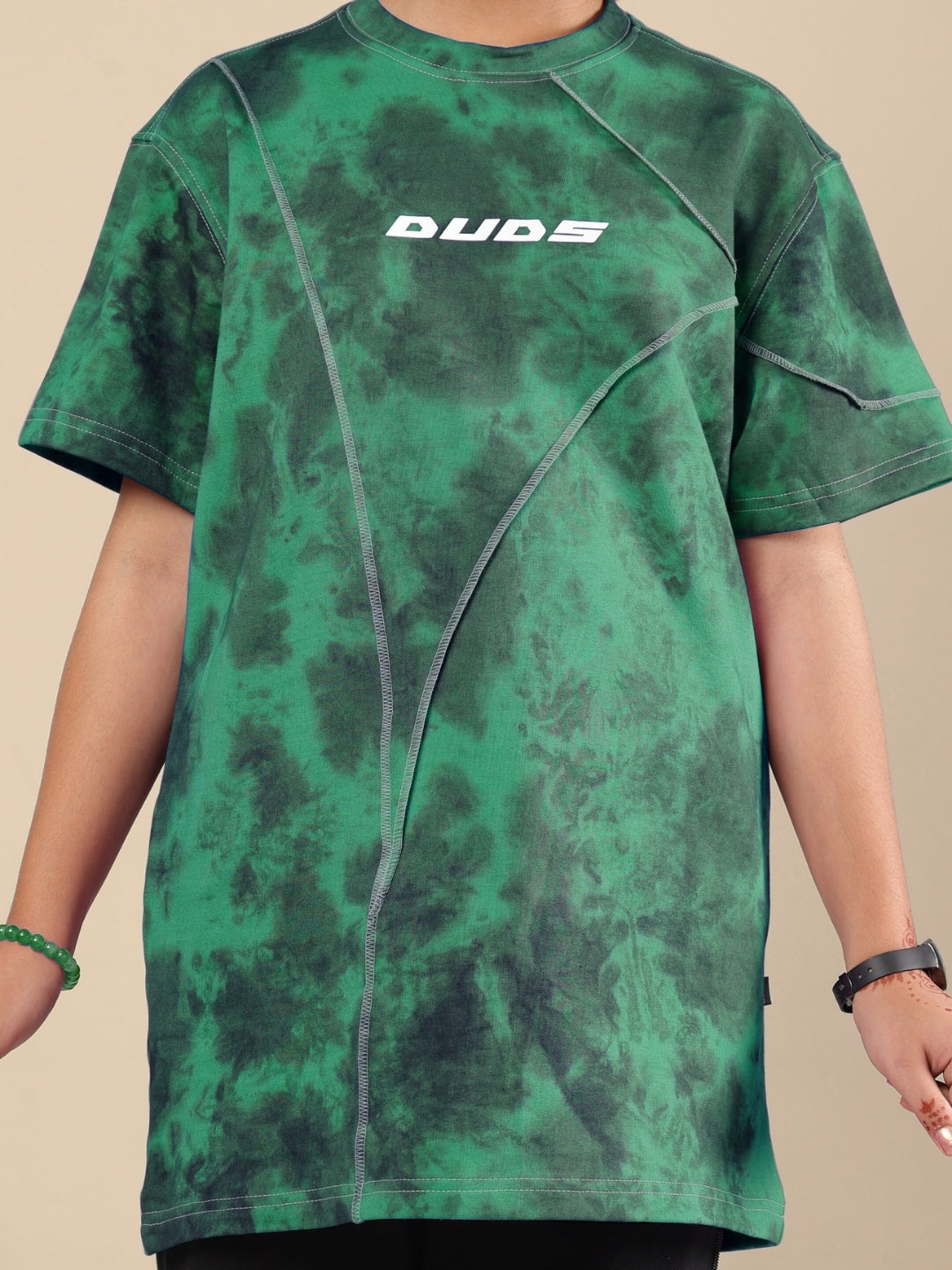 GHOST RIDER CO-ORD FOR BOYS & GIRLS (GREEN BLACK)