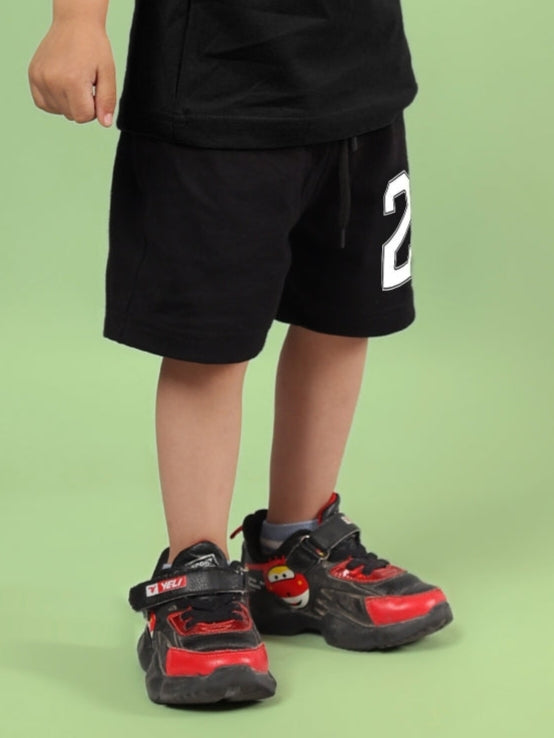 AMIGA SHORTS FOR BOYS & GIRLS (BLACK WHITE)