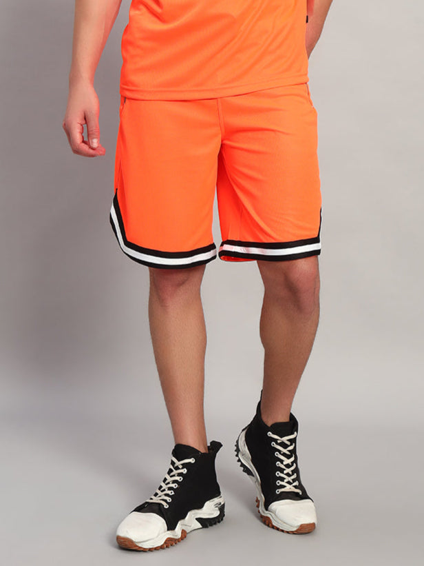 Chronic Regular Fit Shorts (Orange)