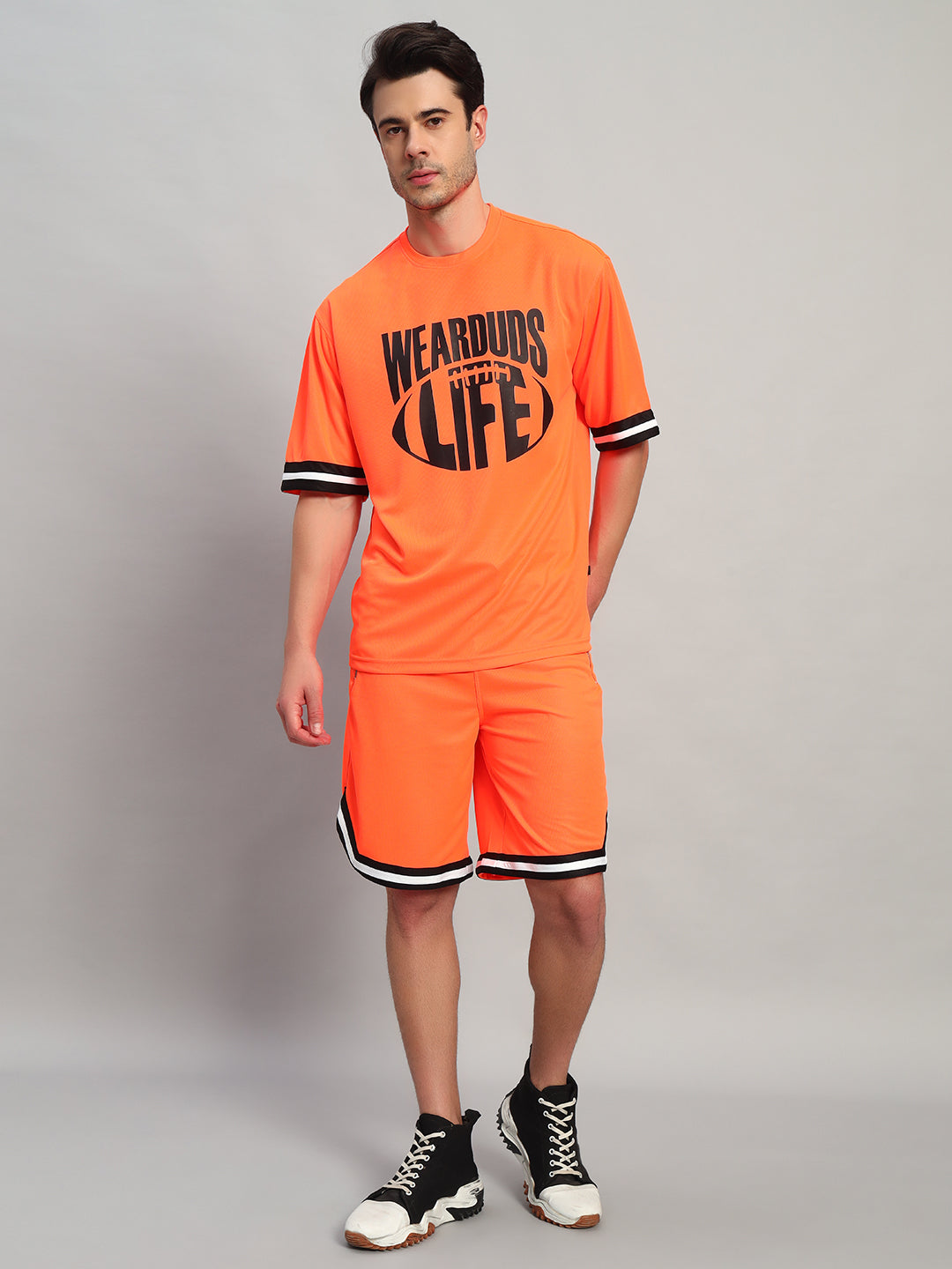 Chronic Colorblock Co-Ord Set (Orange)