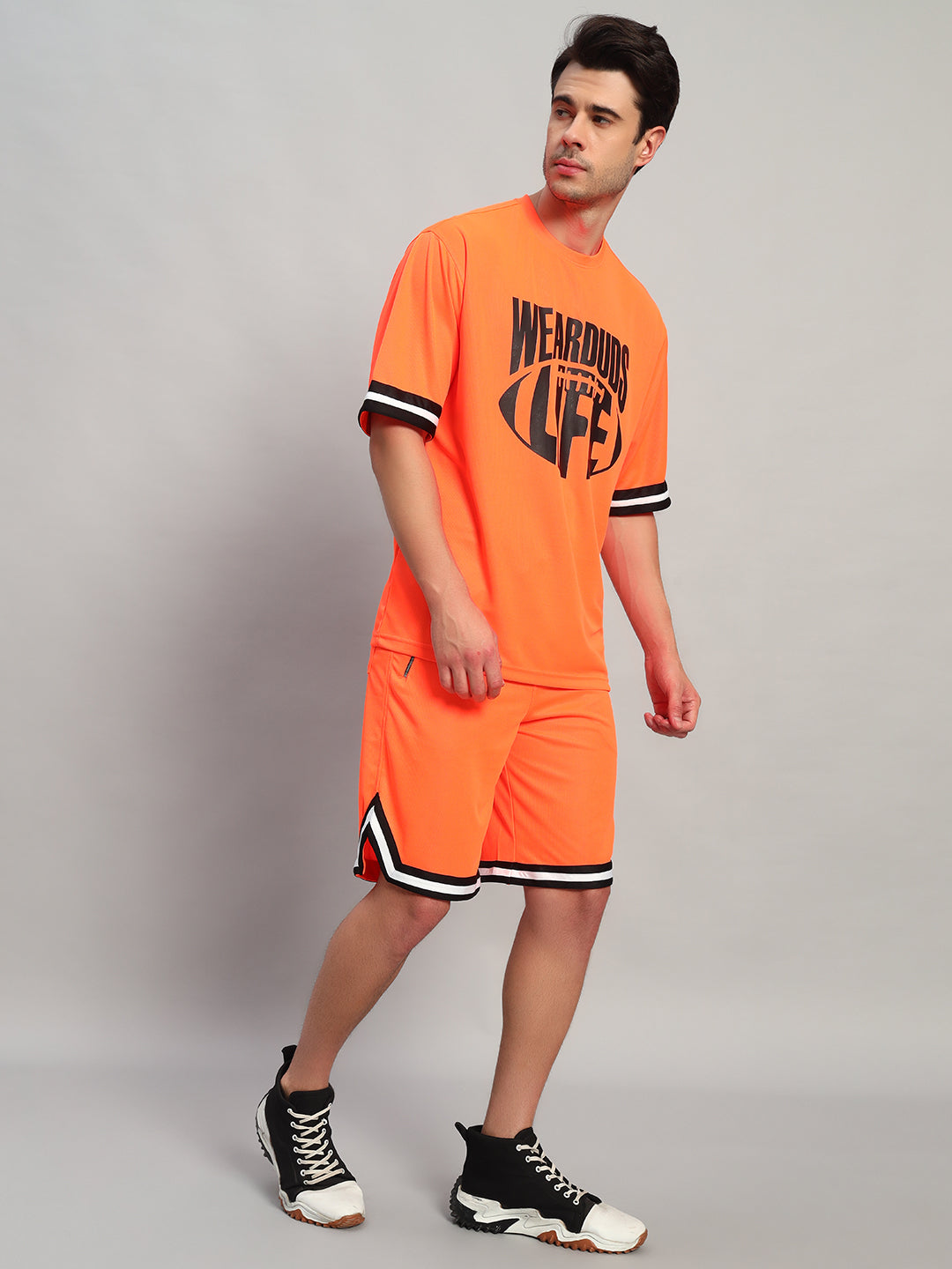 Chronic Colorblock Co-Ord Set (Orange)