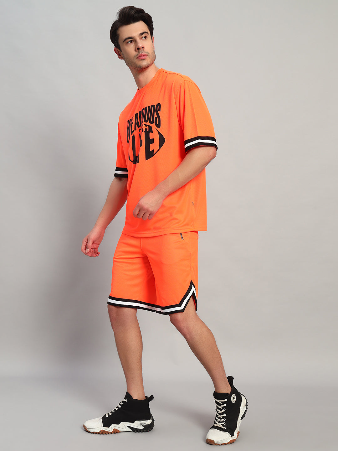 Chronic Colorblock Co-Ord Set (Orange)
