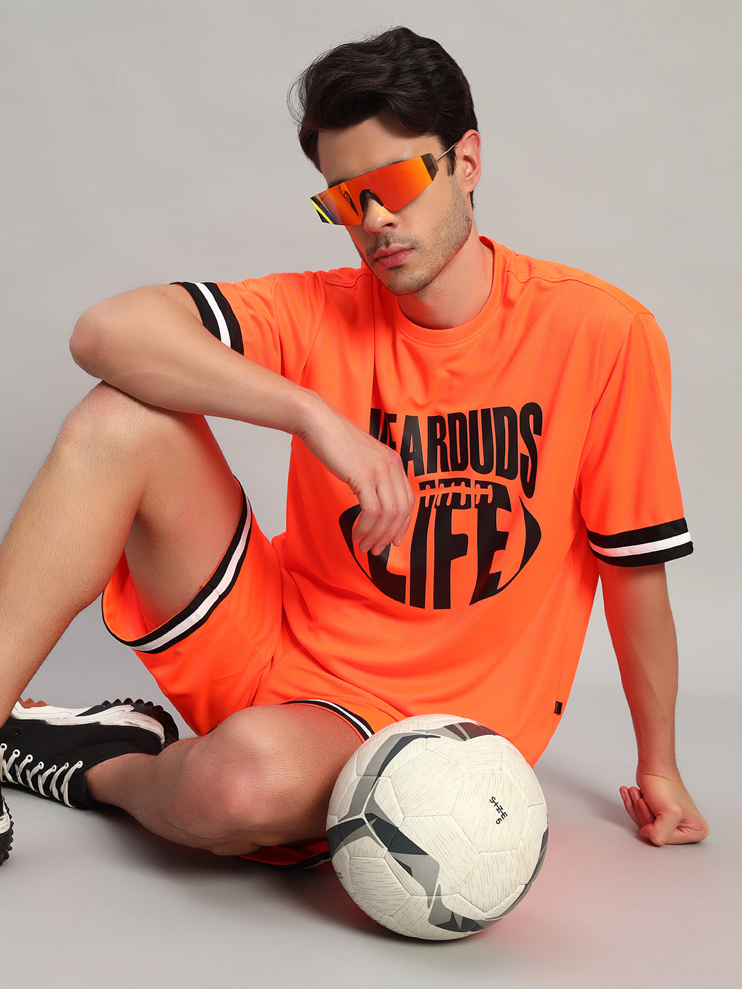 Chronic Regular Fit Shorts (Orange)