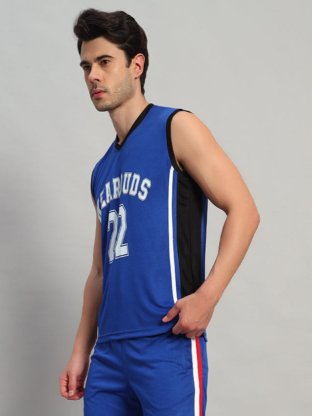 PORTIA GYM T-SHIRT (ROYAL BLUE)
