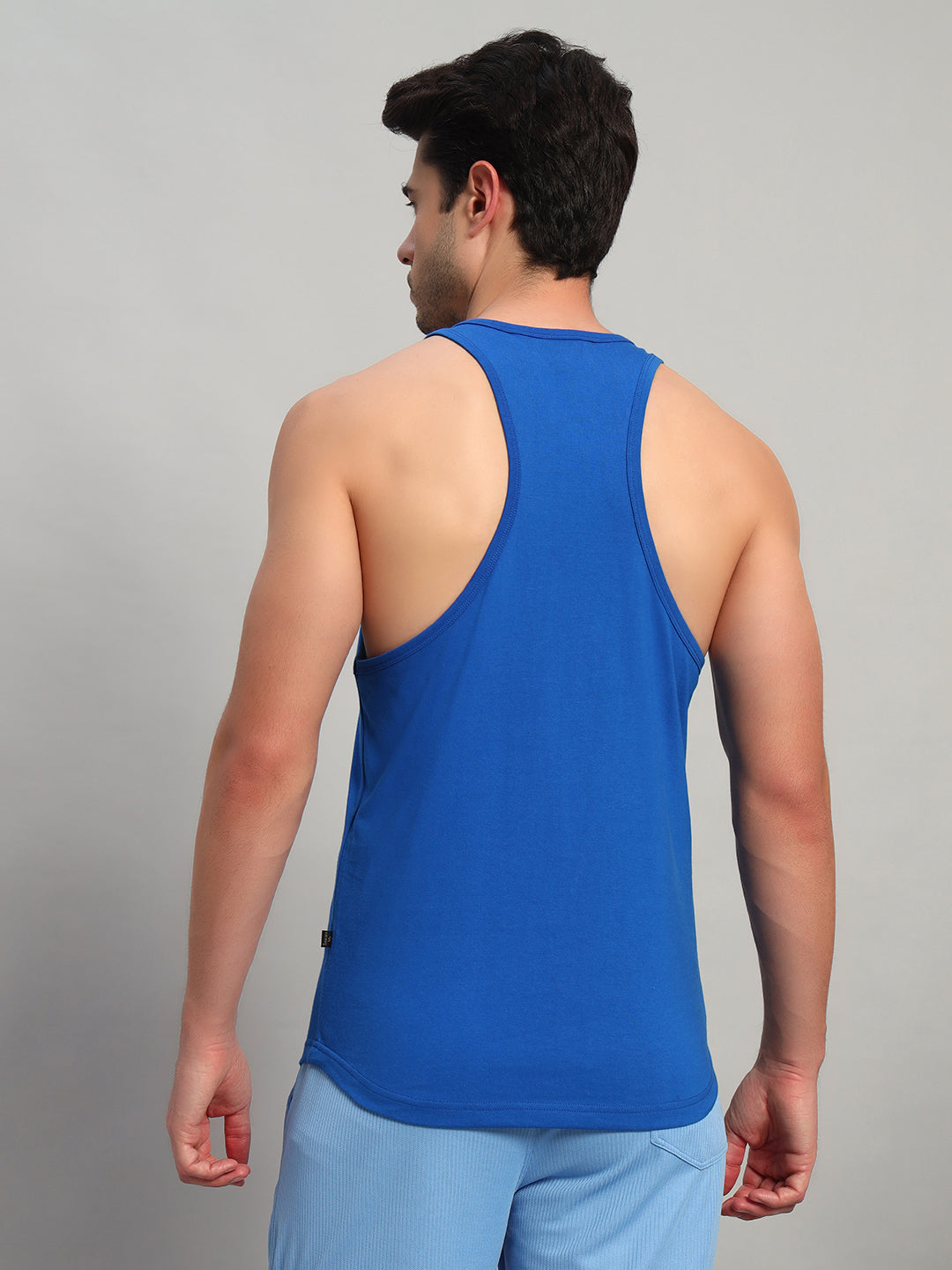 WAKE UP GYM T-SHIRT (ROYAL BLUE)