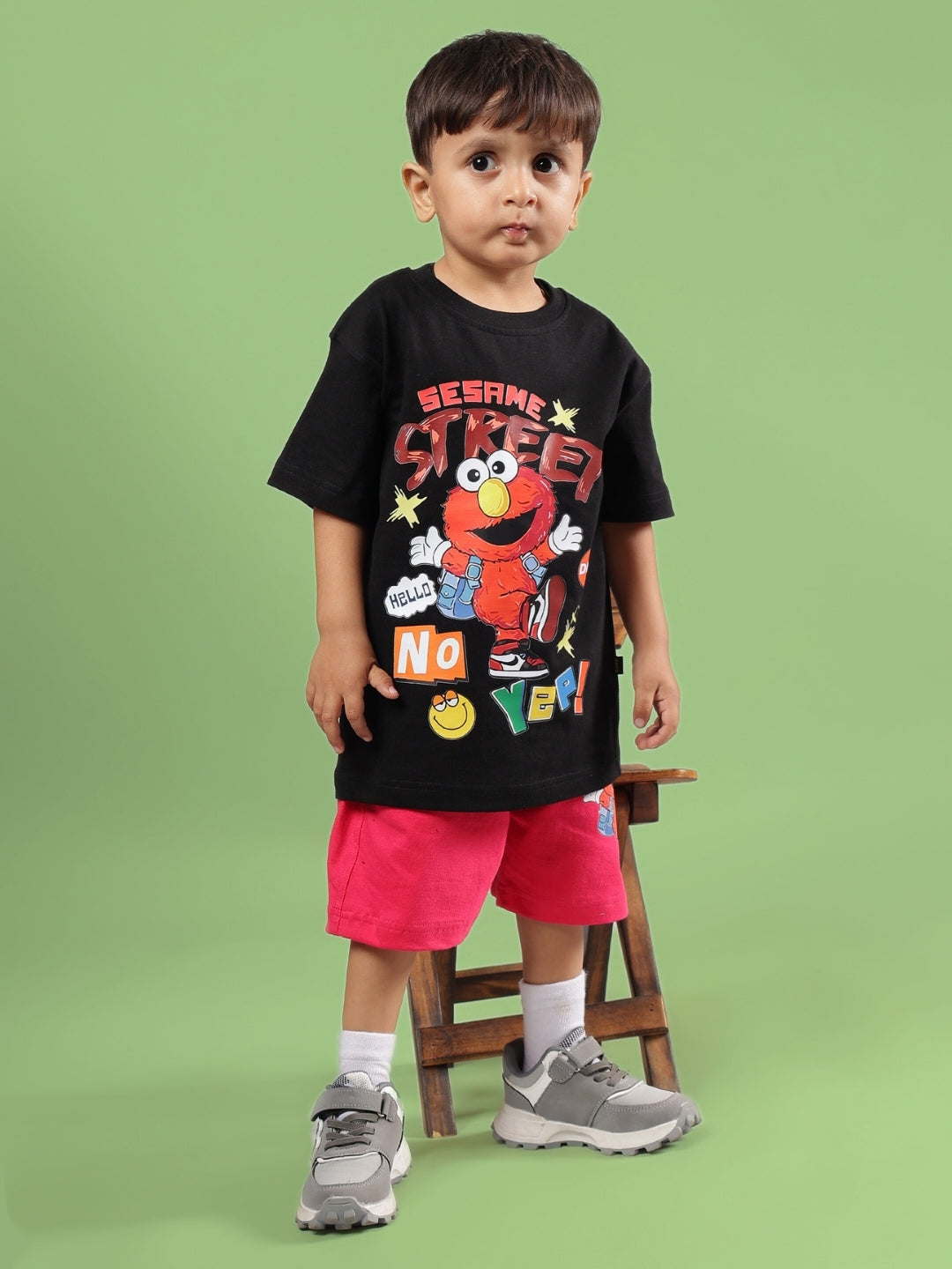 SESAME SHORTS FOR BOYS & GIRLS (PINK)
