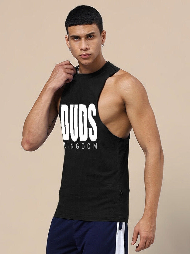 DUDS KINGDOM GYM T-SHIRT (BLACK)