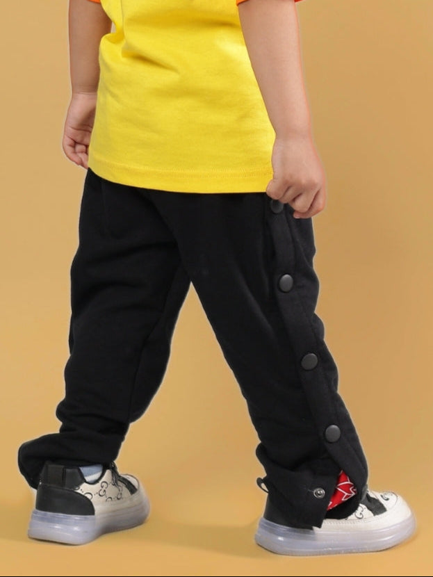 MAMBO JOGGER FOR BOYS & GIRLS (BLACK-RED)