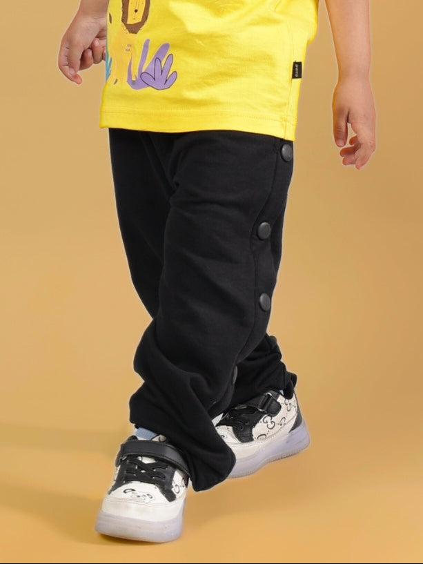 MAMBO JOGGER FOR BOYS & GIRLS (BLACK-RED)