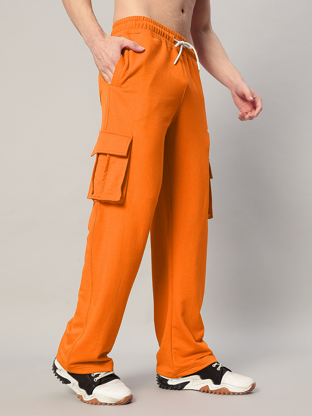 JESS 5 POCKET RELAXED FIT JOGGERS (ORANGE)