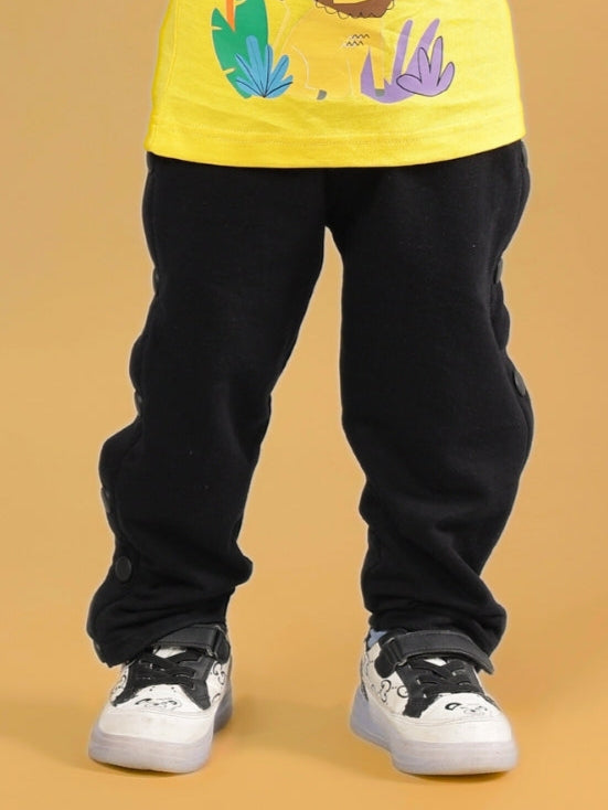 MAMBO JOGGER FOR BOYS & GIRLS (BLACK-RED)