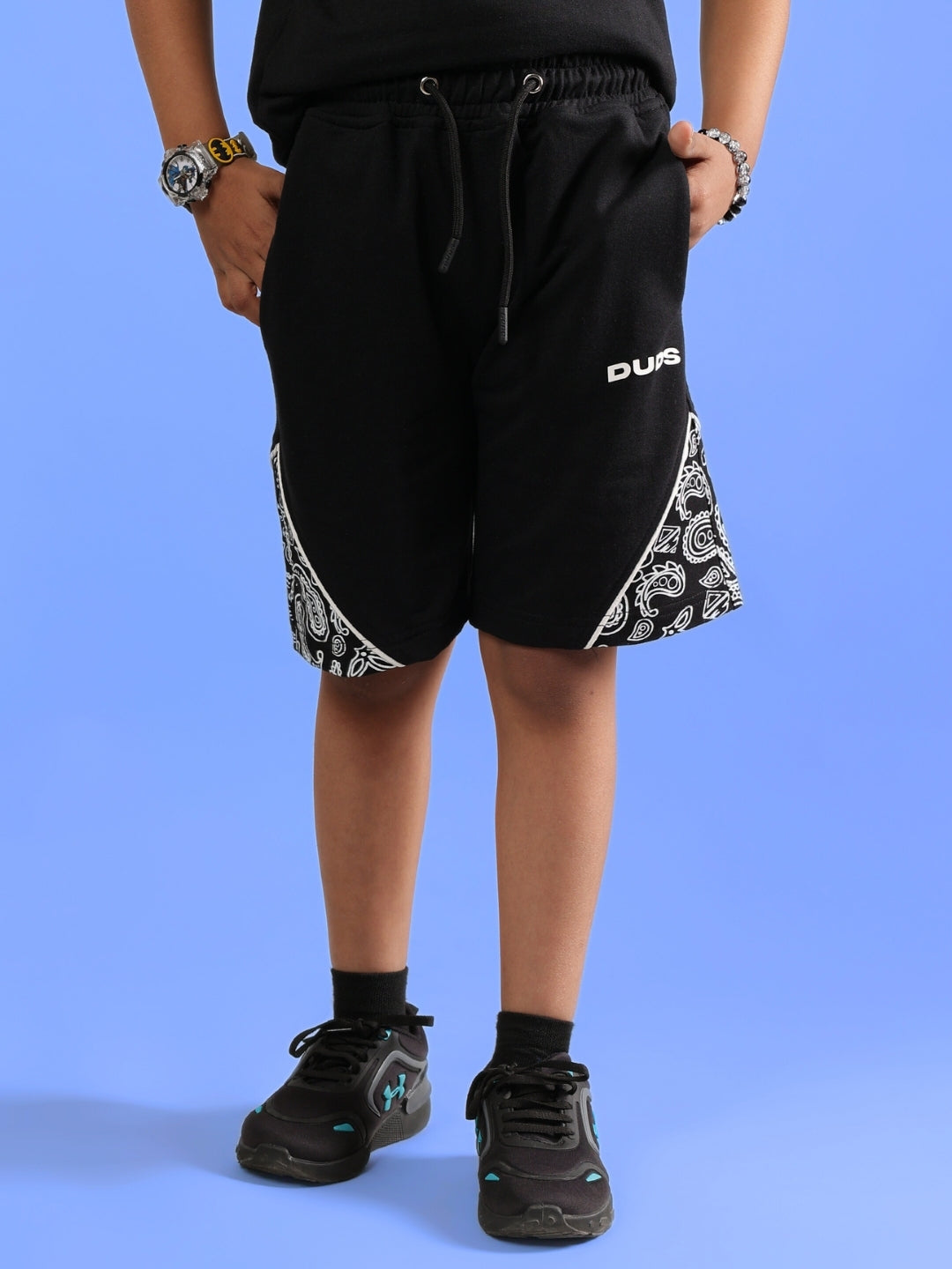 CALVIN SHORTS FOR BOYS & GIRLS (BLACK)