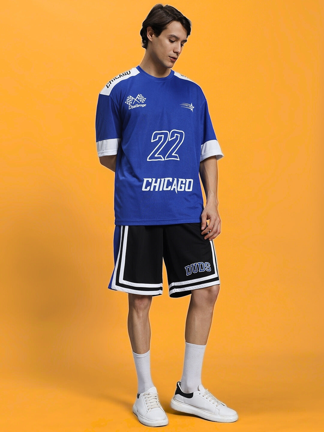 Challenge Colorblock Co-Ord Set (Royal Blue)