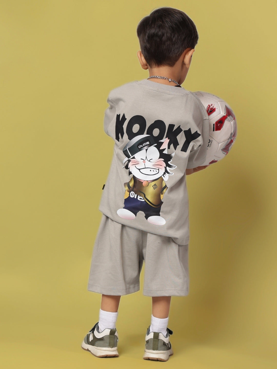 KOOKY CO-ORD FOR BOYS & GIRLS (GREY)