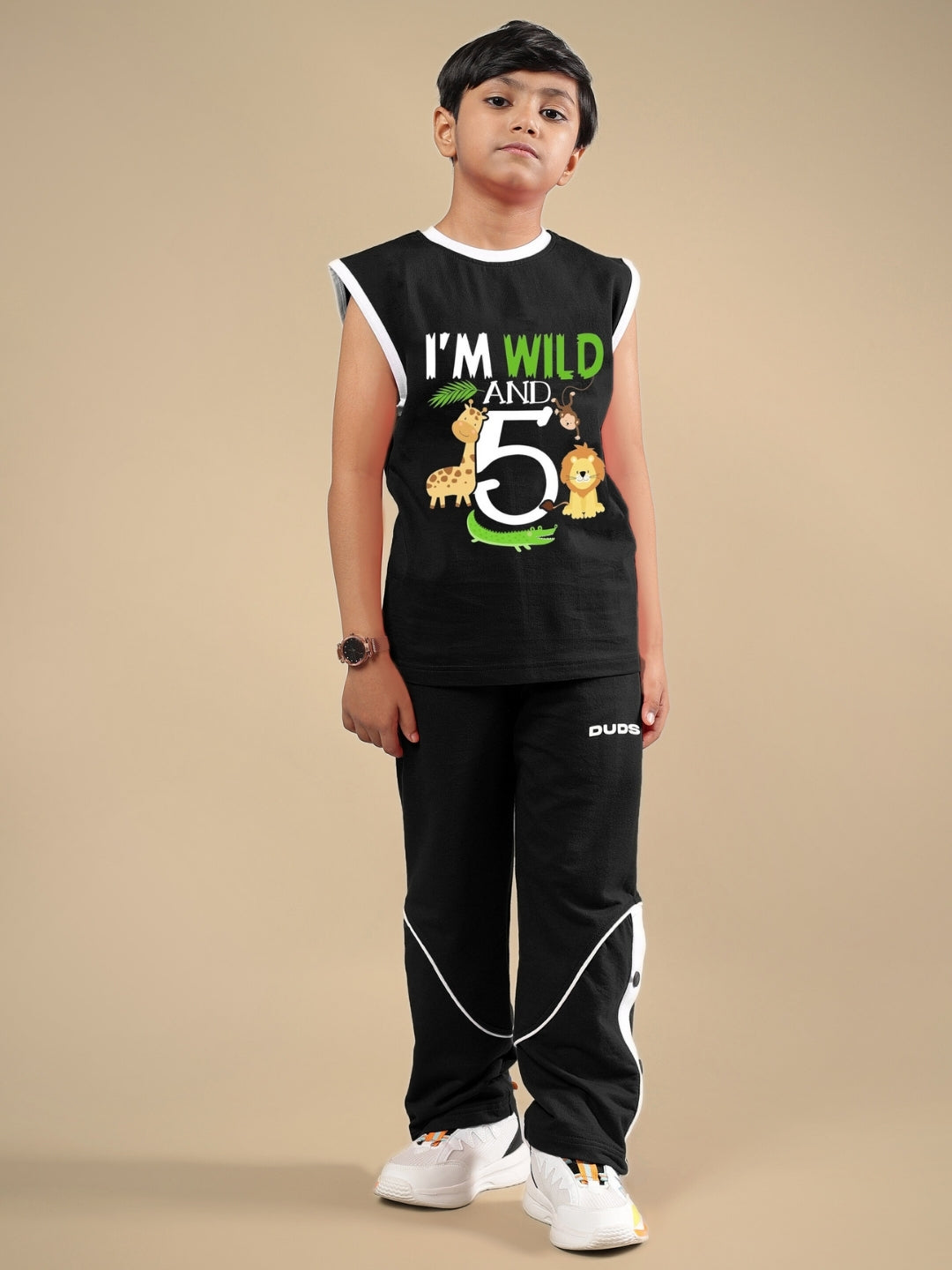 EDDIE JOGGER FOR BOYS & GIRLS (BLACK)